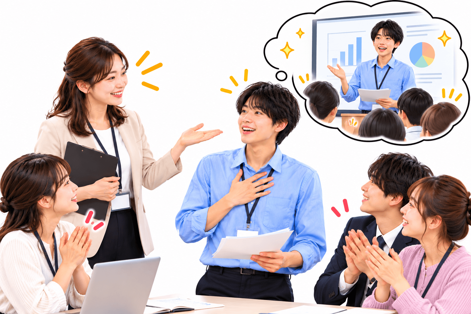 Ảnh minh họa tình huống 1 của mẫu ～ことになる