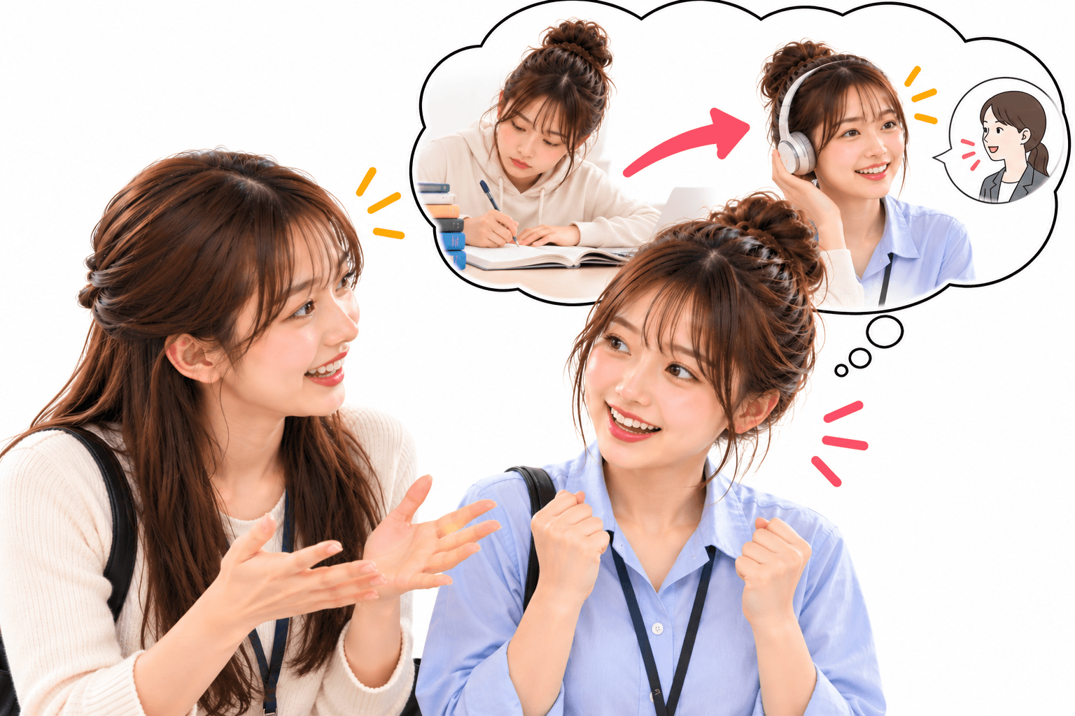 Ảnh minh họa tình huống 3 của mẫu ～ようになる